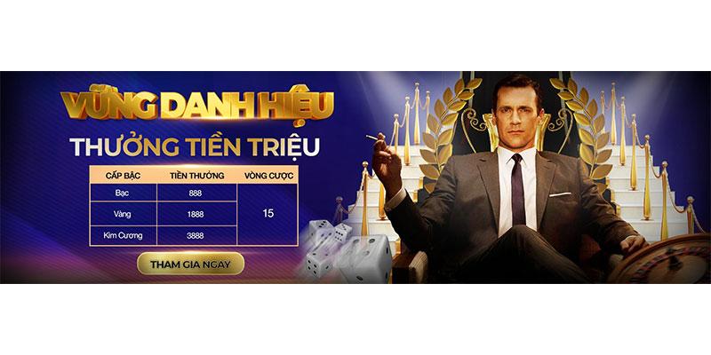 Thăng cấp vip thưởng càng cao Thăng cấp vip thưởng càng cao